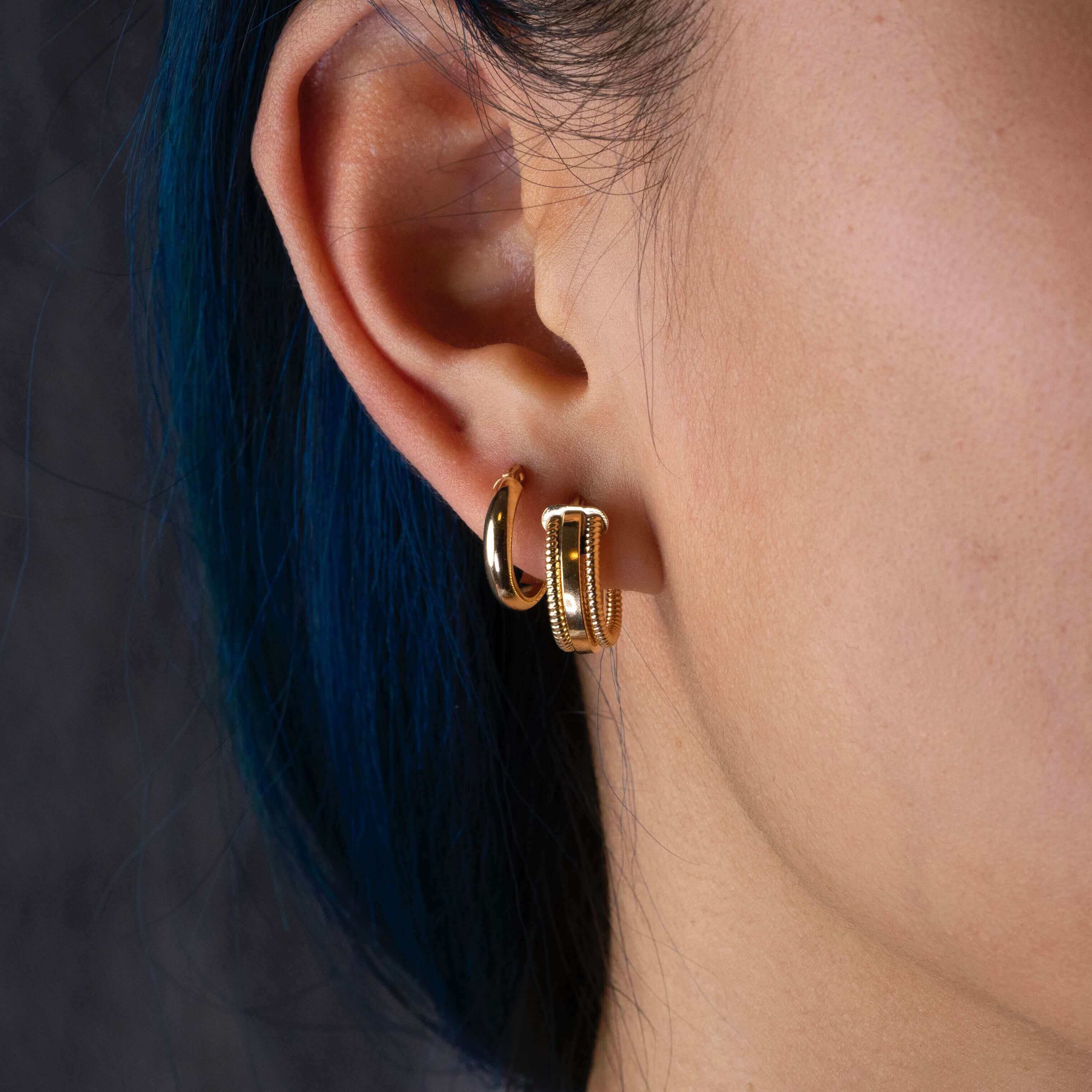 Everyday Gold Hoops